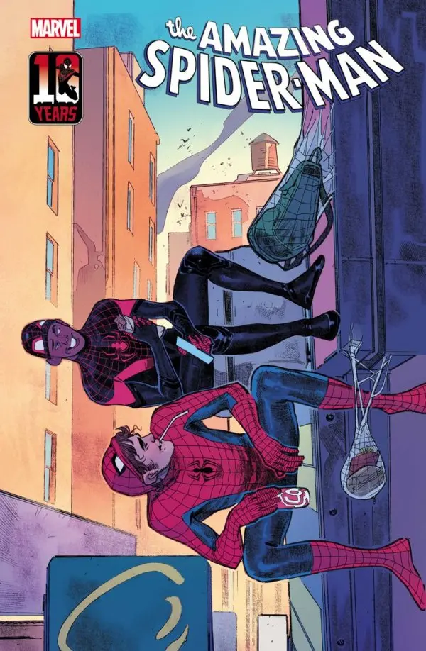 The Amazing Spider-Man #74 Pichelli Miles Morales 10Th Anniversary Variant Nm 1