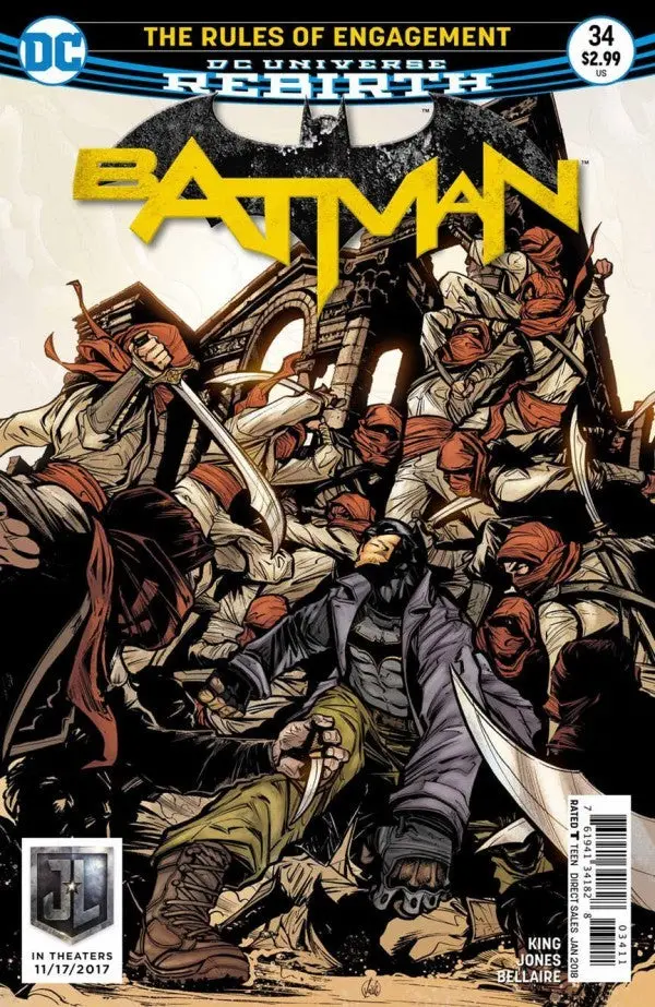 Batman Rebirth #34 Nm 1