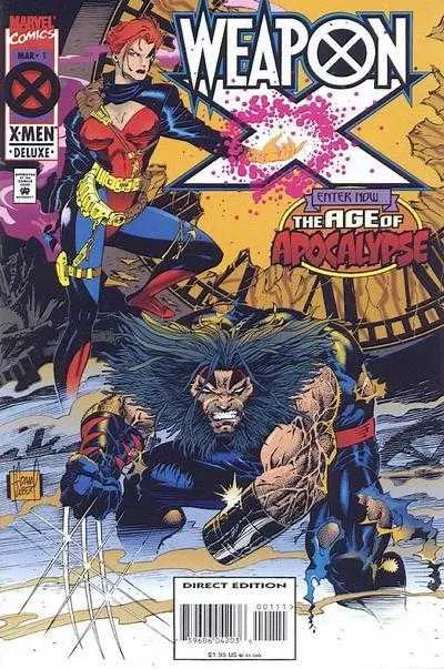 Weapon X (Vol 1) #1-4 Complete Set Vf 1
