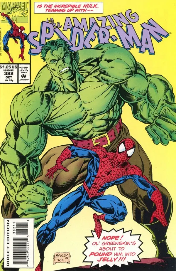 The Amazing Spider-Man (Vol 1) #382 Vf 1