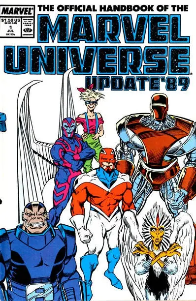 The Official Handbook Of The Marvel Universe: Update '89 #1 Fn/Vf 1