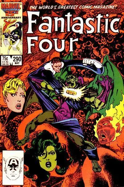Fantastic Four (Vol 1) #290 Vf 1