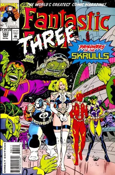 Fantastic Four (Vol 1) #382 Vf 1
