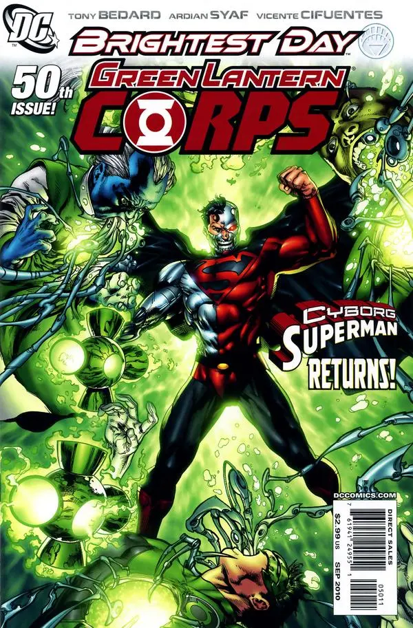 Green Lantern Corps (Vol 2) #50 Vf 1