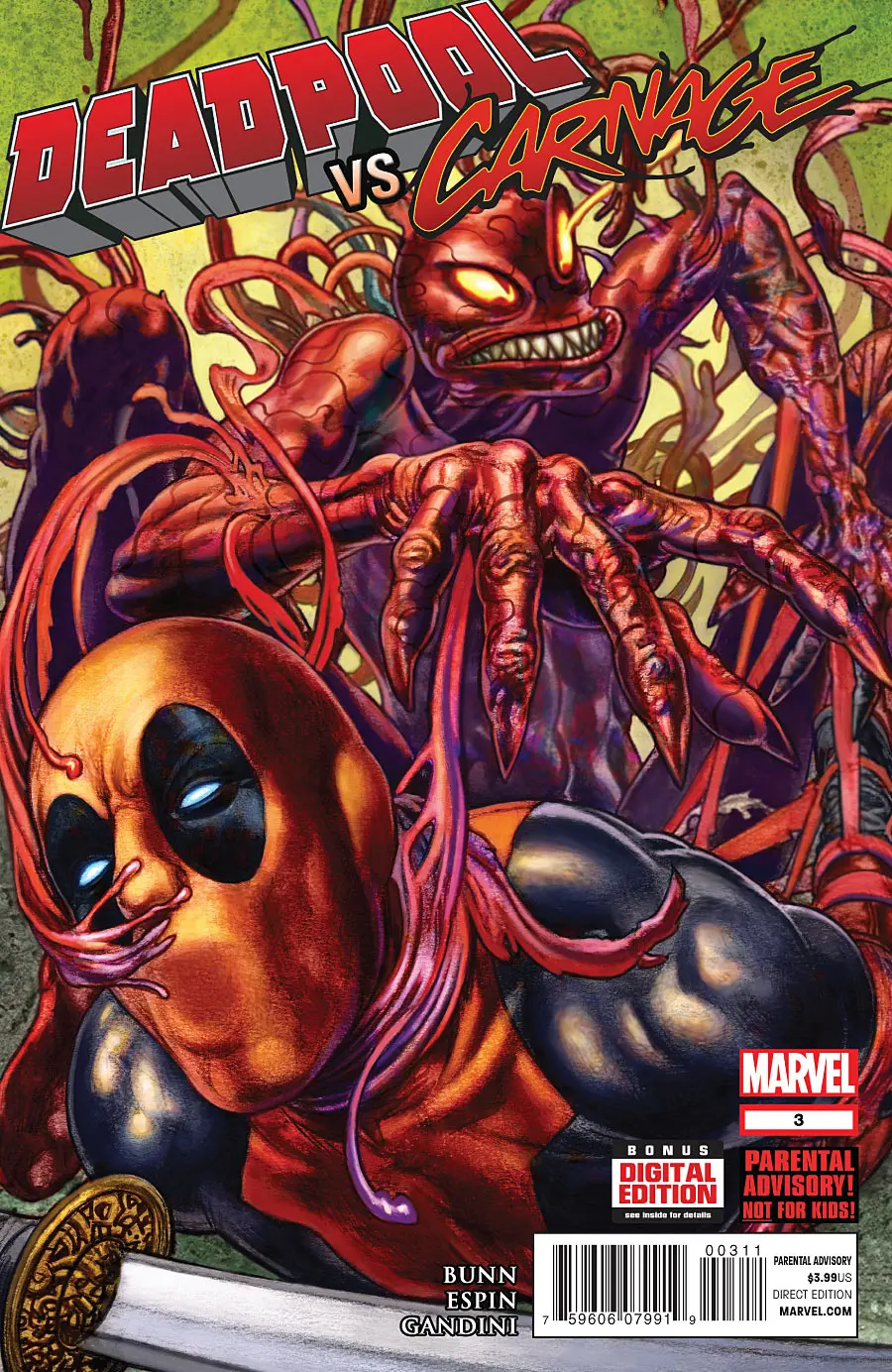 Deadpool Vs. Carnage (Vol 1) #3 Vf 1