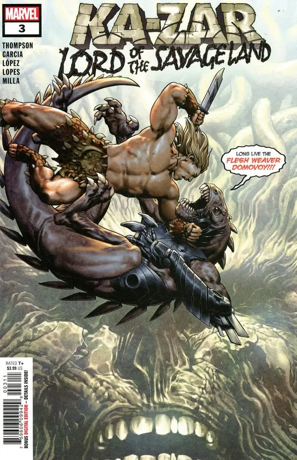 Ka-Zar: Lord Of The Savage Land #3 Nm 1