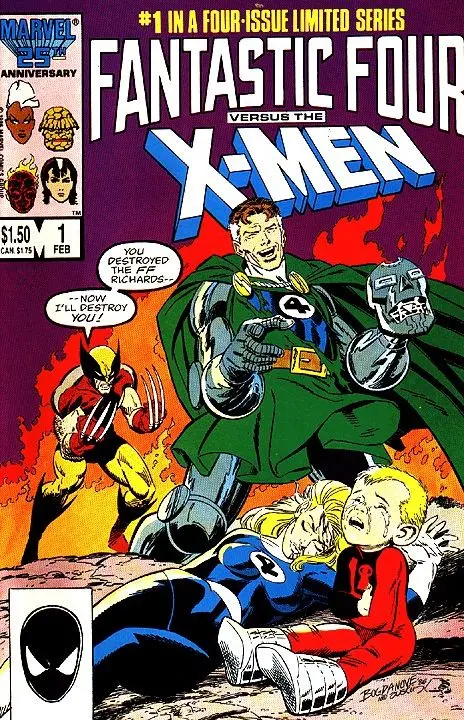 Fantastic Four Vs. The X-Men (Vol 1) #1 Fn 1