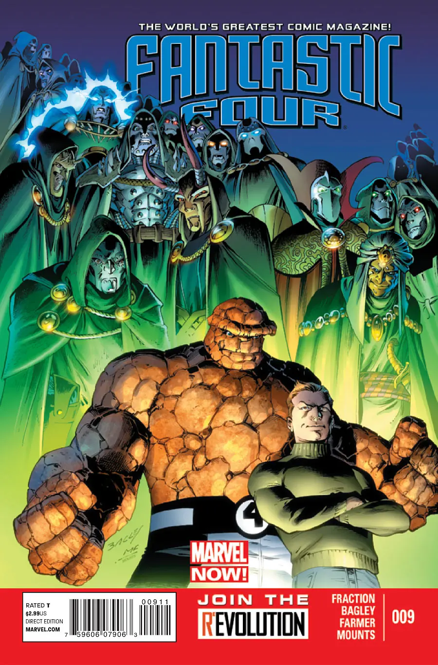 Fantastic Four (Vol 4) #9 Vf 1
