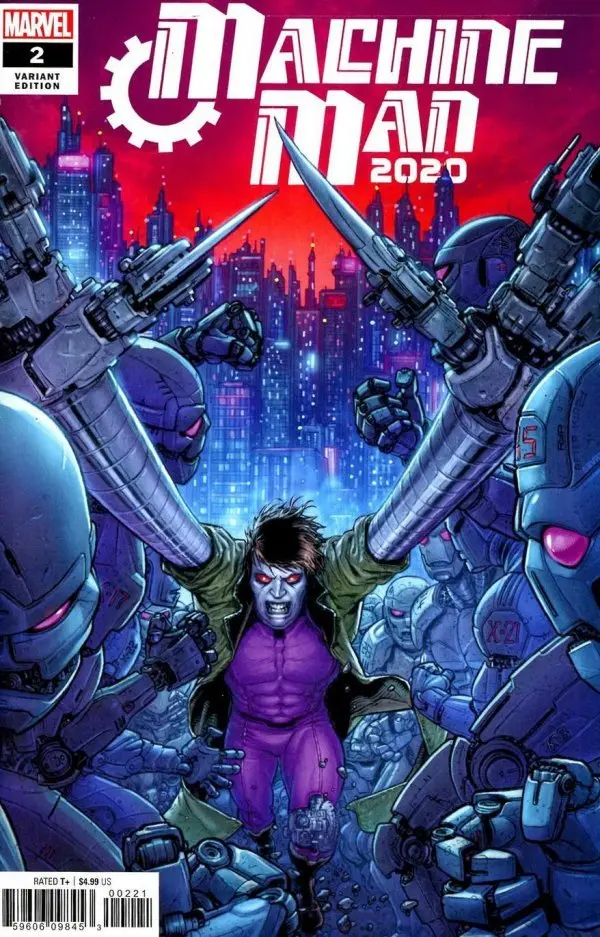 2020 Machine Man (Vol 1) #2 Juan Jose Ryp Variant Nm 1