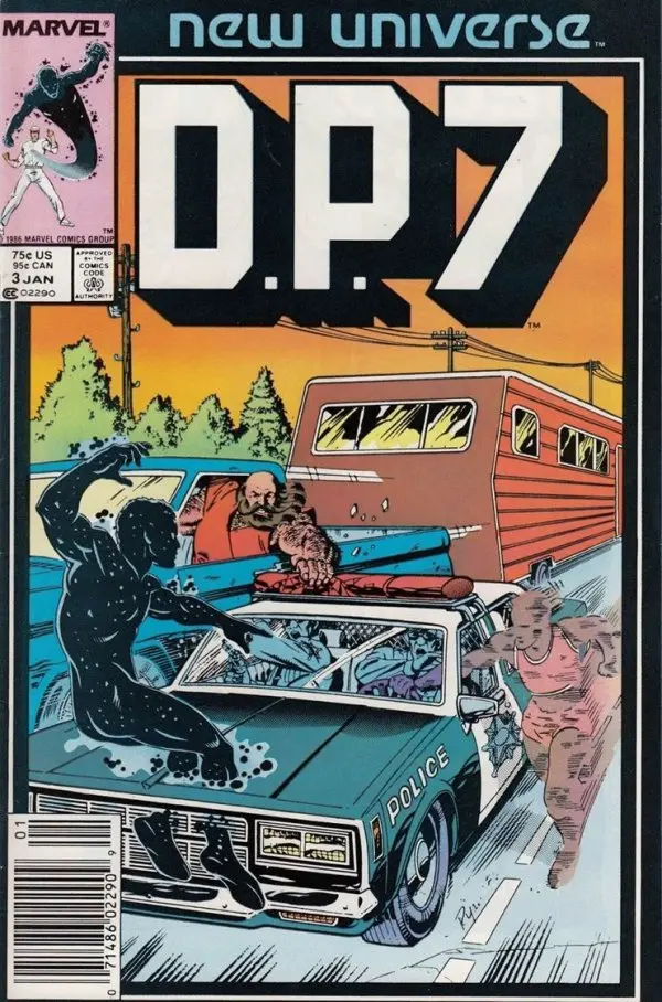 D.P.7 (Vol 1) #3 Vf 1