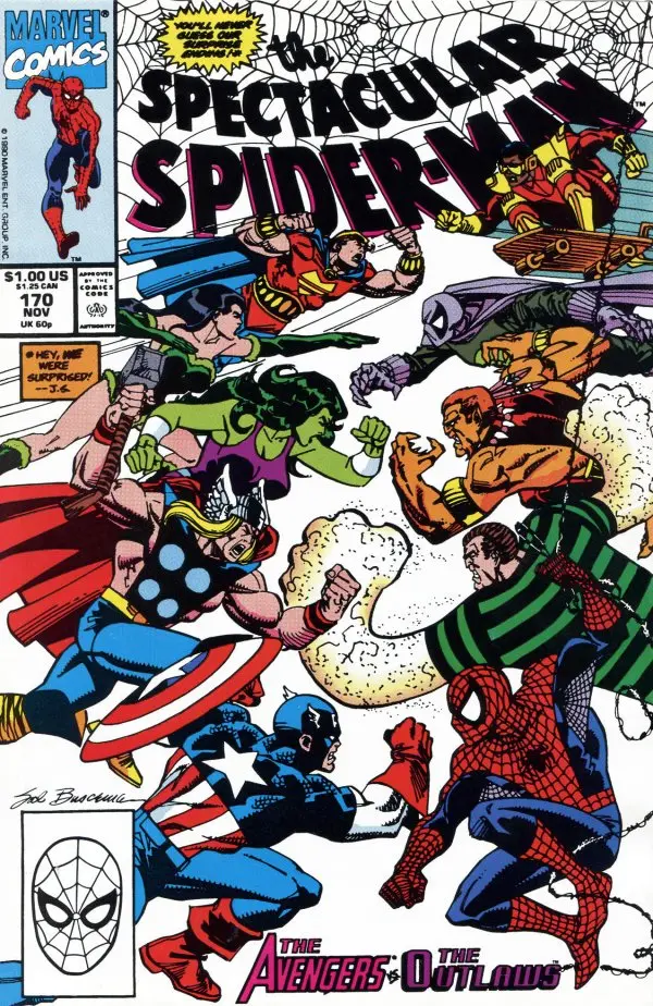 Peter Parker, The Spectacular Spider-Man (Vol 1) #170 Vf 1