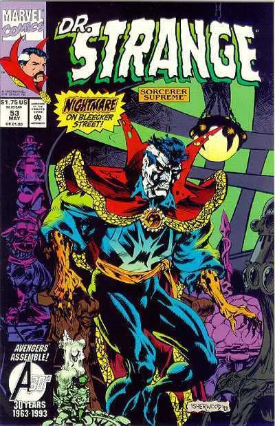 Doctor Strange, Sorcerer Supreme (Vol 1) #53 Vf 1