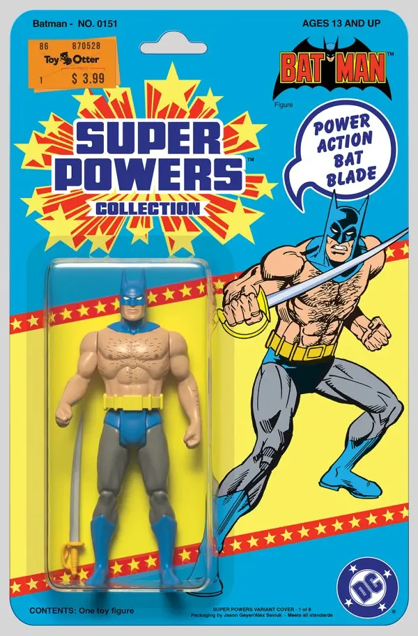 Batman (Vol 3) #151 Cover D Alex Saviuk Dc Super Powers Card Stock Variant Nm 1