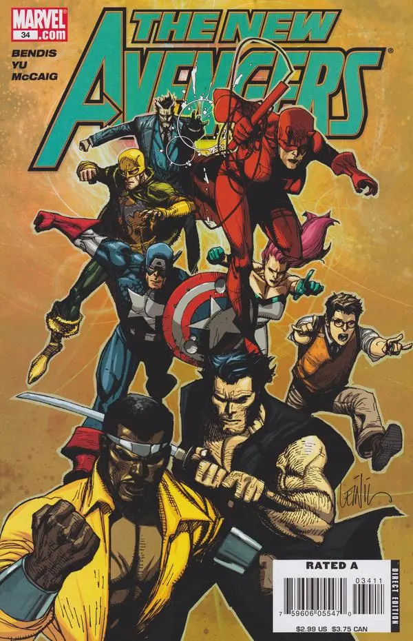 The New Avengers #34 (Vol 1) Nm 1