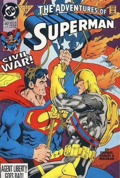 Adventures Of Superman (Vol 1) #492 Nm 1