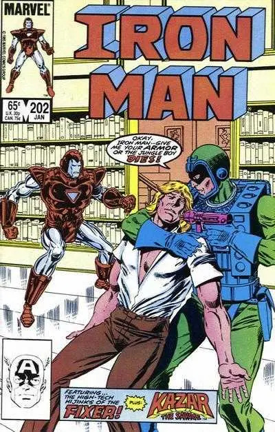 Iron Man (Vol 1) #202 Vf 1
