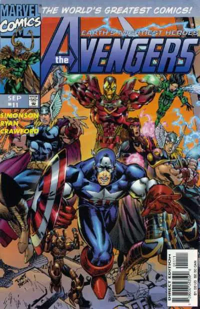 The Avengers (Vol 2) #11 Vf 1