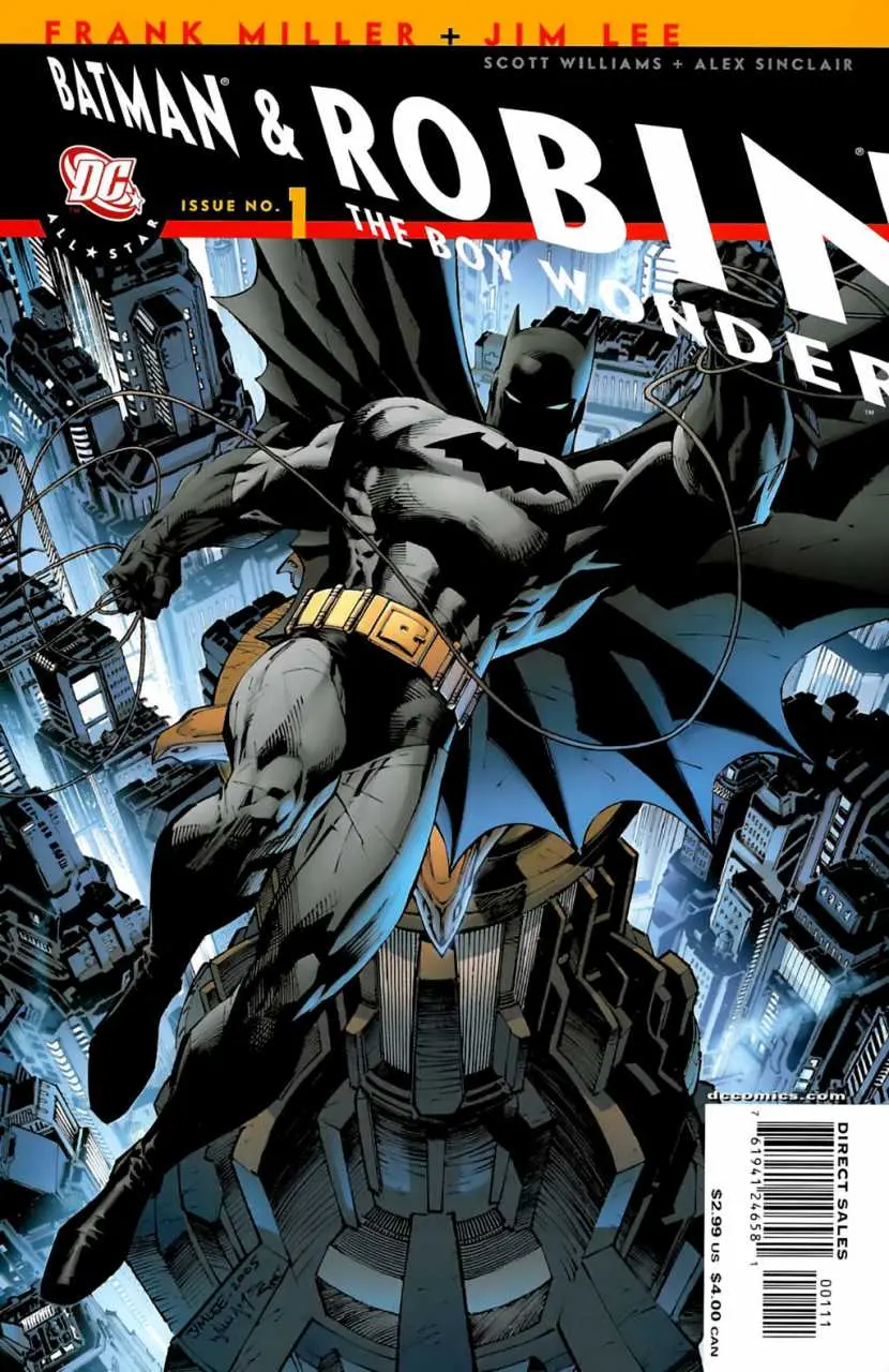 All Star Batman & Robin, The Boy Wonder #1 Nm 1