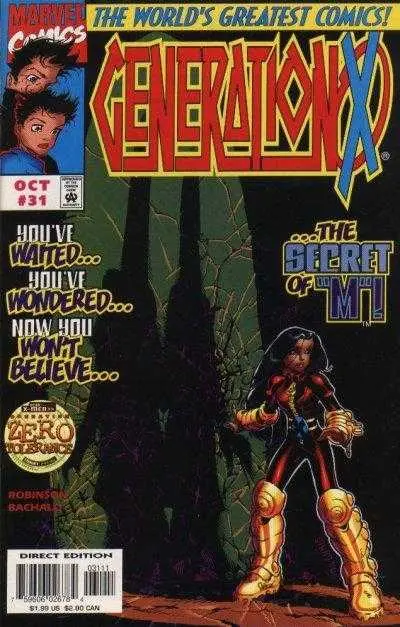 Generation X (Vol 1) #31 Vf 1