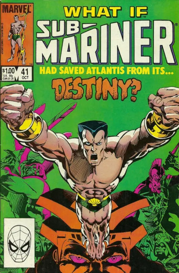 What If... Sub-Mariner Had Saved Atlantis From Its Destiny? (Vol 1) #41 Vf 1