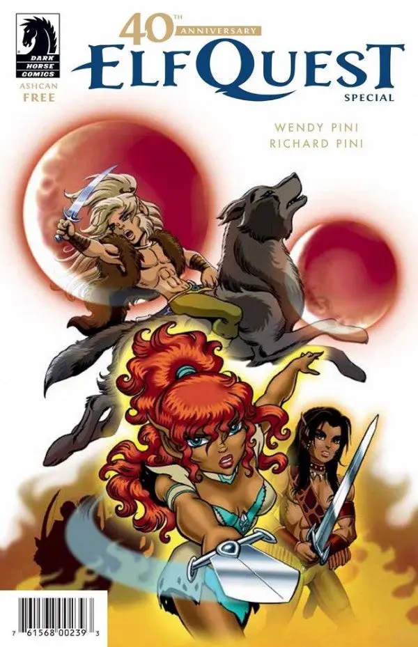 Elfquest 40Th Anniversary Ashcan Special #1 Vg 1