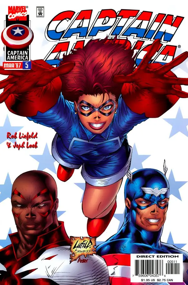 Captain America (Vol 2) #5 Cover B Rob Liefeld Variant Nm 1