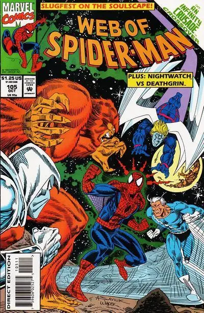 Web Of Spider-Man (Vol 1) #105 Nm 1