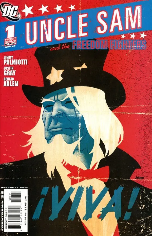 Uncle Sam And The Freedom Fighters (Vol 2) #1-8 Complete Set Vf 1