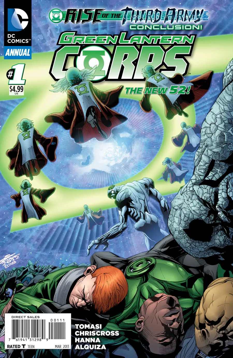 Green Lantern Corps Annual (Vol 3) #1 Vf 1