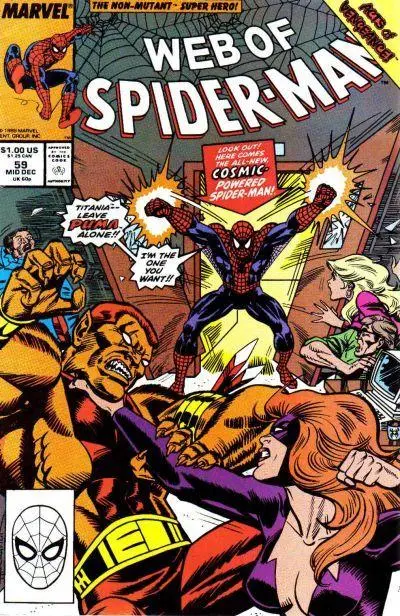 Web Of Spider-Man (Vol 1) #59 Nm 1