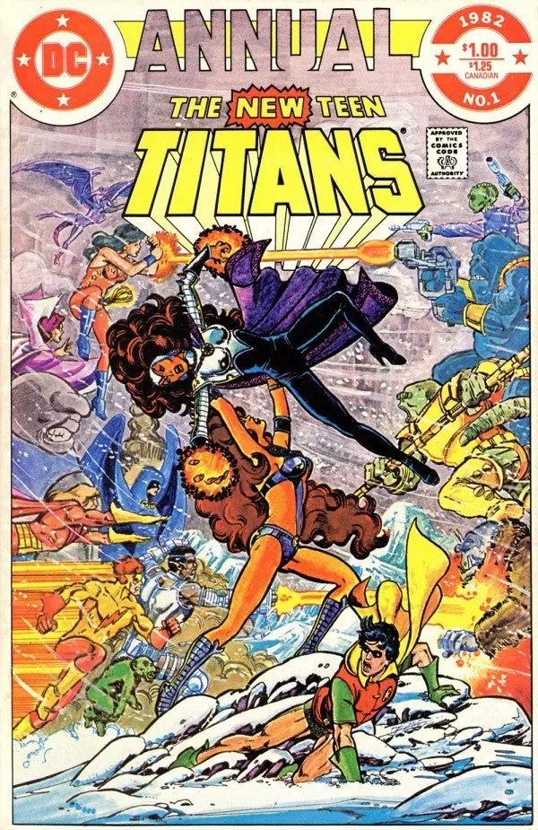 The New Teen Titans Annual (Vol 1) #1 Vf 1