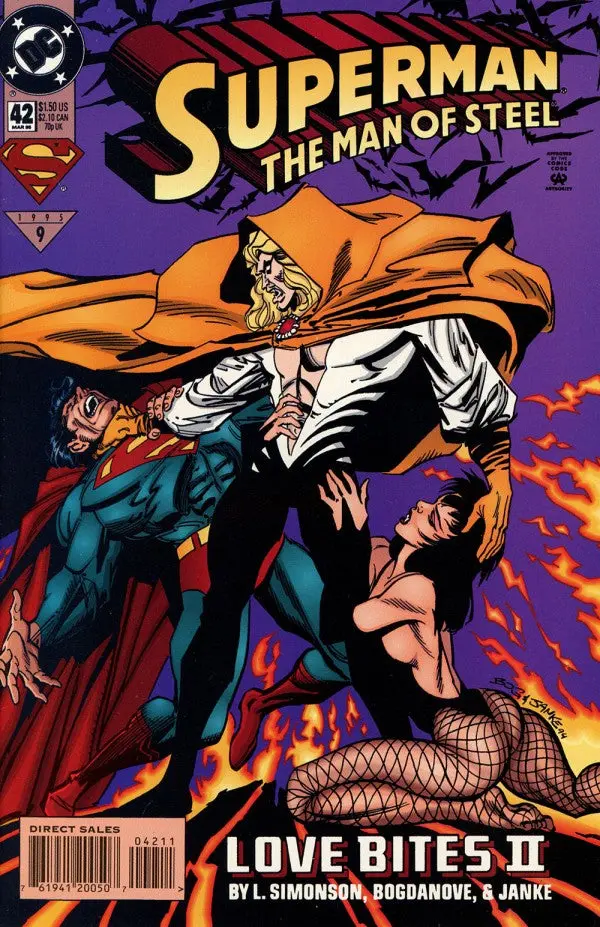 Superman: The Man Of Steel #42Vf 1