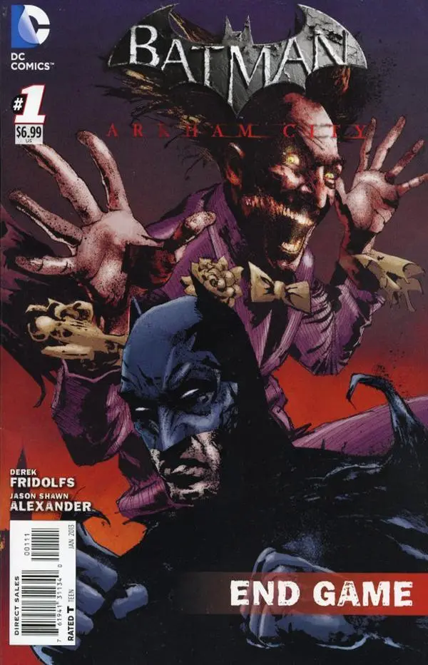 Batman: Arkham City - End Game (Vol 1) #1 Vf 1