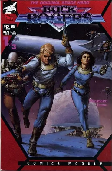 Buck Rogers Comics Module #1-3 Complete Set Nm 1