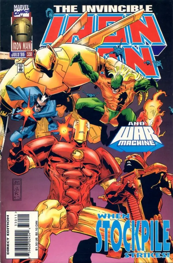 Iron Man (Vol 1) #330 Vf 1