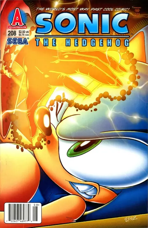 Sonic The Hedgehog (Vol 3) #208 Vf 1