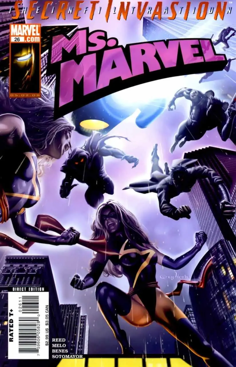 Ms. Marvel (Vol 2) #26 Secret Invasion Nm 1