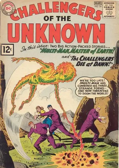 Challengers Of The Unknown (Vol 1) #24 Gd 1