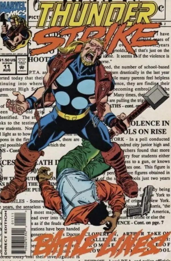 Thunderstrike (Vol 1) #11 Vf 1