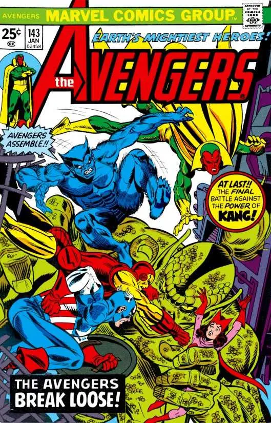 The Avengers (Vol 1) #143 Vf 1