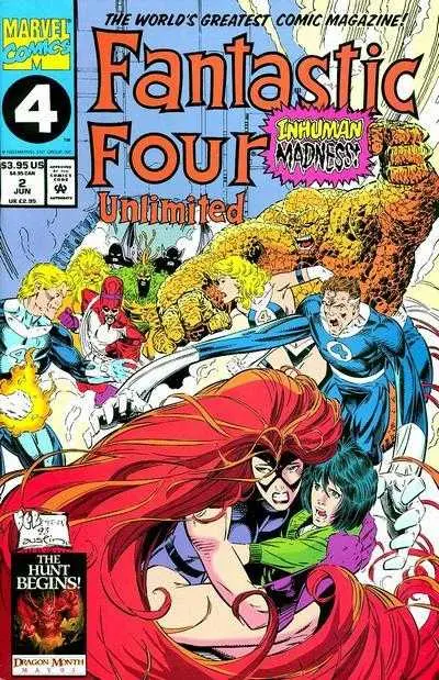 Fantastic Four Unlimited (Vol 1) #2 Vf 1