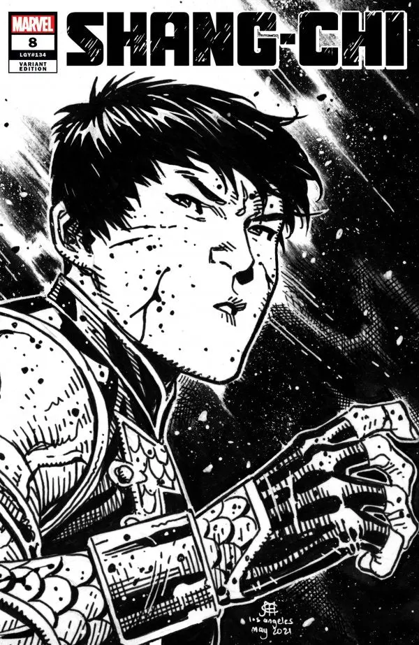 Shang-Chi (Vol 2) #8 Cheung Headshot Variant Nm 1