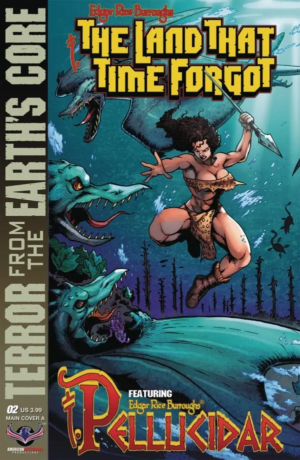 Edgar Rice Burroughs' The Land That Time Forgot: Terror From The Earth's Core (Vol 1) #2 (Of 3) Nm 1