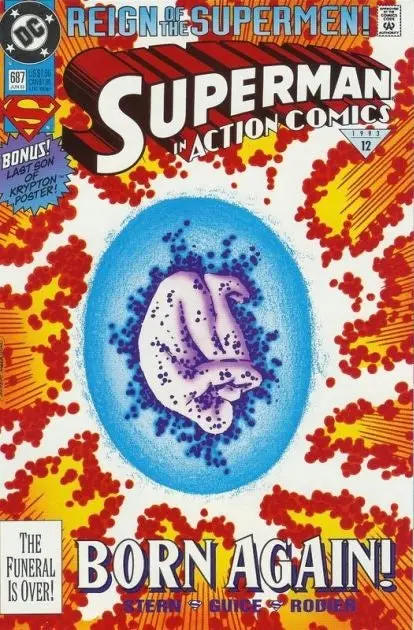 Action Comics (Vol 1) #687 Vf 1