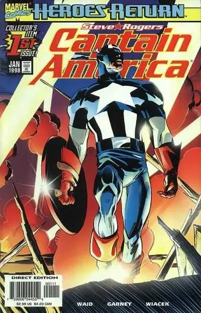 Captain America (Vol 3) #1 Nm 1