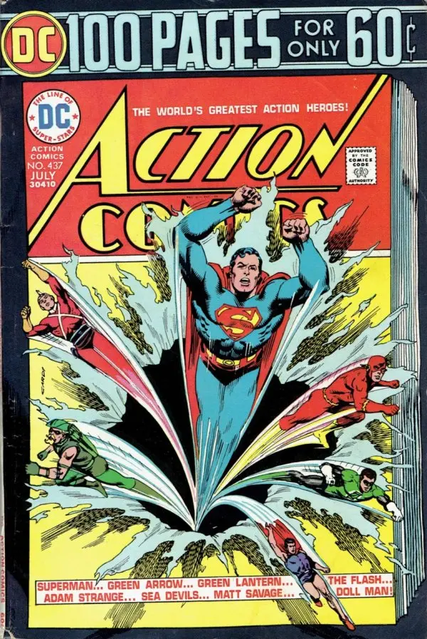 Action Comics (Vol 1) #437 Vf/Fn 1