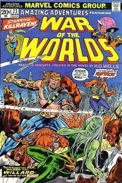 Amazing Adventures Featuring War Of The Worlds (Vol 1) #23 Vg 1