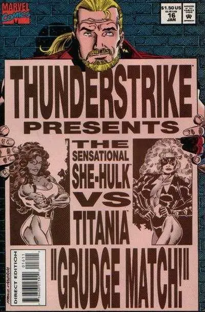 Thunderstrike (Vol 1) #16 Vf 1