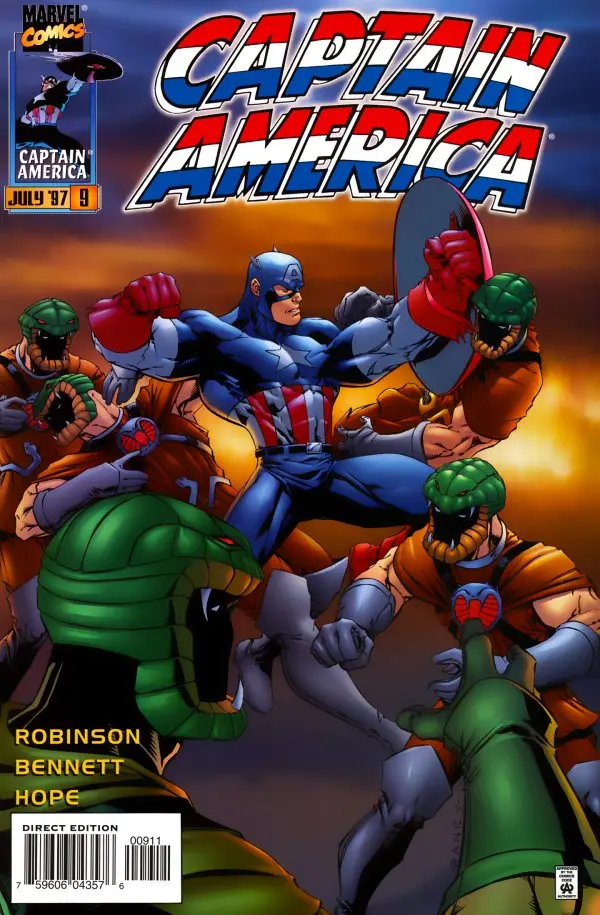 Captain America (Vol 2) #9 Vf 1