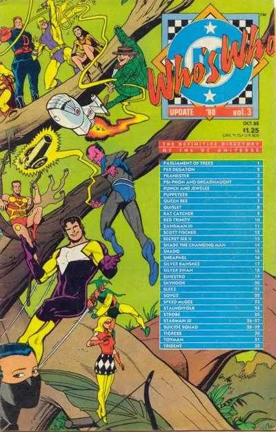 Who's Who: The Definitive Directory Of The Dc Universe Update '88 #3 Vf 1